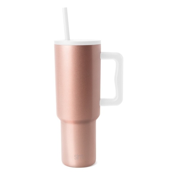 simple modern rose gold trek tumbler - Picture 1 of 2